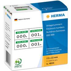 Herma Self-Adhesive Number Labels