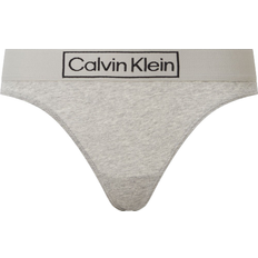 Calvin Klein Femme Culottes Calvin Klein Reimagined Heritage Thongs - Grey