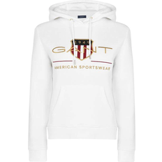 Gant Archive Shield Hoodie - Eggshell