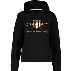 Gant Archive Shield Hoodie - Black