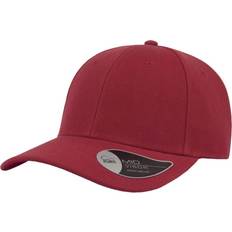 Atlantis Beat Structured 6 Panel Cap - Red