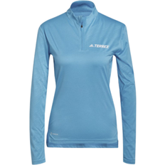 adidas Terrex Multi Half-Zip T-shirt Women - App Sky Rush