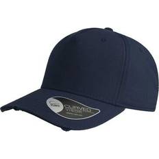 Atlantis Cargo Weathered Visor 5 Panel Cap - Navy