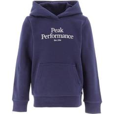 Peak Performance Överdelar Peak Performance Junior Original Hoodie - Blue Shadow (G77295030170)