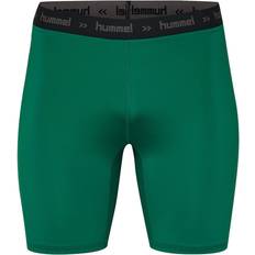 Hummel First Performance Tight Shorts Kids - Evergreen