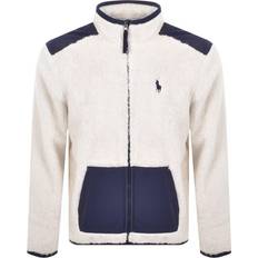 Polo Ralph Lauren Fleecetröjor & Piletröjor - Herr Polo Ralph Lauren Hybrid Zip Fleece Jacket - Winter Cream