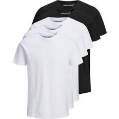 Ecological Cotton T-shirt 5-pack - White/Black