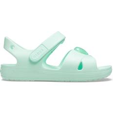 Kinderschuhe Crocs Kid's Cross Strap Sandal - Mint Green