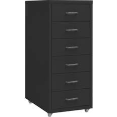 Hjul Skab vidaXL Mobile File 6 Drawers Skab