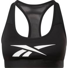 Fitness & Gimnasio Sujetadores Reebok Lux Racer Vector Sports Bra - Black