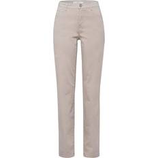 Brax Carola Straight Fit Jeans - Truffle