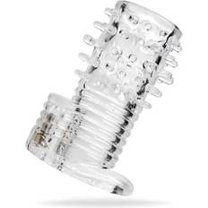 Clear Sensations Vibrating Textured Erection Sleeve
