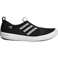 Slip-On - Unisex Hiking Shoes Adidas SL Climacool Boat - Core Black/Cloud White/Silver Metallic