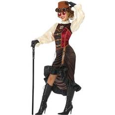 Atosa Maskeraddräkt vuxna DISFRAZ STEAMPUNK M-L Shine Inline Storlek M/L Steampunk