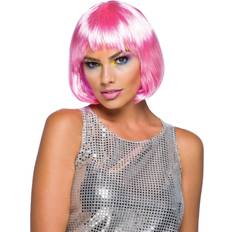 Bristol Novelty Ladies Elegance Wig Pink