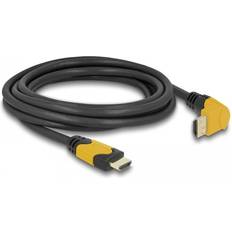 Delock hdmi 2.1 kabel DeLock HDMI - HDMI M-M Angled 3m