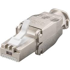 Rj45 kontakt cat 6a Goobay RJ45 Cat6a STP Mono Adapter