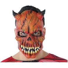 Rød Ansigtsmasker Kostumer Th3 Party Maske Halloween Dæmon Skelet Rød (21 X 25 cm)