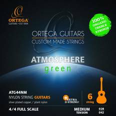 Ortega ATG44NM Jeu de cordes guitare classique Atmosphere Green Tension médium