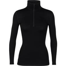 Merino 260 Tech Long Sleeve Half Zip Thermal Top Women - Black
