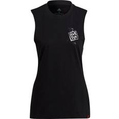 adidas Women's Five Ten Stealth Cat Graphic Tank Top - Black