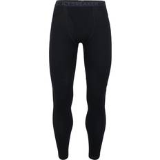 Icebreaker Merino 260 Tech With Fly Thermal Leggings Men - Black