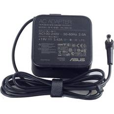 Asus ac adapter 19v ASUS 0A001-00040000, Indendørs, 19 V, 65 W, 3-pin, Sort