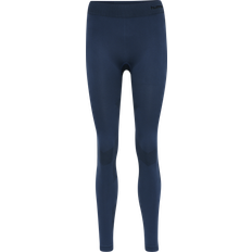 Polyamid Leggings Hummel First Seamless Training Tights Women - Dark Denim