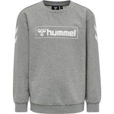 Hummel Sweatshirt - Grijs Gemêleerd/Wit