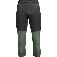 Scott Panty's Scott Defined Merino Pants Men - Dark Grey Melange/Frost Green