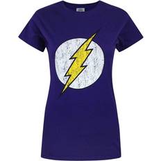 Flash Women's Distressed Logo T-shirt - Purple