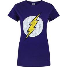 Women's Distressed Logo T-shirt - Purple