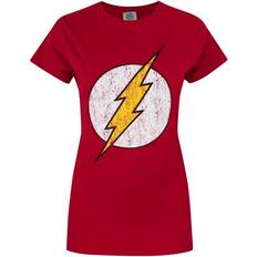 Flash Women's Distressed Logo T-shirt - Red