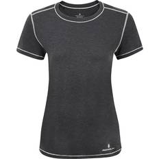 T shirt tencel Ronhill Life Tencel Short Sleeve Running T-shirt Women - Black Marl