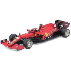 BBurago 2021 Ferrari SF21 with Helmet Leclerc