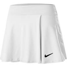 Korta kjolar - Vita NIKE Court Dri-FIT Victory Flouncy Tennis Skirt Women - White/Black