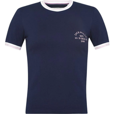 XXXS T-Shirts Jack Wills Trinkey Ringer T-shirt - Navy