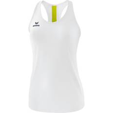 Erima Squad Tank Top Women - White/Slate Grey/Bio Lime