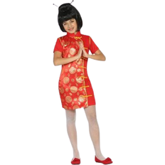 Th3 Party Déguisement de Chinoise Fille Taille 5-6 ans (105-116 cm)