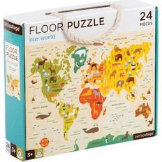 World Map 24 Pieces