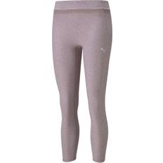 Puma Studio Mesh Inset High Waist 7/8 Training Leggings Women - Quail Heather