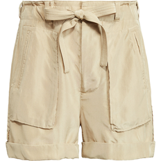 Polo Ralph Lauren Dam Shorts Polo Ralph Lauren Mulberry Silk Cargo Short - Tallow Cream