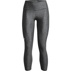 Under Armour HeatGear Armour No-Slip Waistband Ankle Leggings Women - Charcoal Light Heather/White