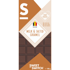 Sweet Switch Chocolate Belga Con Leche Y Caramelo Salado 100g 100g