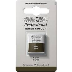 Water Based Water Colours Winsor & Newton Professional Water Colour Sepia Half Pan