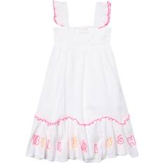 Spalline Vestiti BillieBlush Ruffle Detail Dress - White