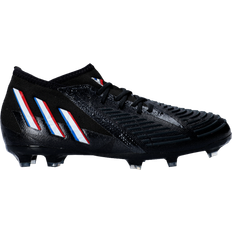 adidas Junior Predator Edge.1 FG - Core Black/Cloud White/Vivid Red