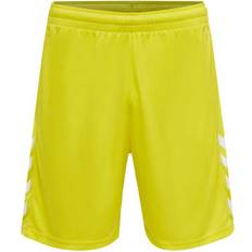 Femme - Jaune Pantalons & Shorts Hummel Core XK Poly Shorts Unisex - Blazing Yellow