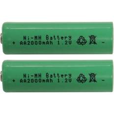 AA Rechargeable Ni-MH Compatible 2-pack