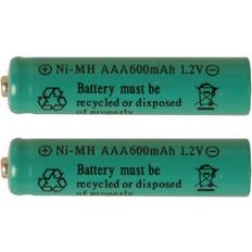 Star Trading AAA Rechargeable Ni-MH Compatible 2-pack
